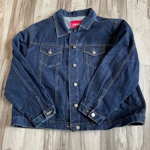 Plus size denim jacket
